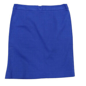 Women's Short Skirt Size 12 Cobalt Blue Andrea Jovine